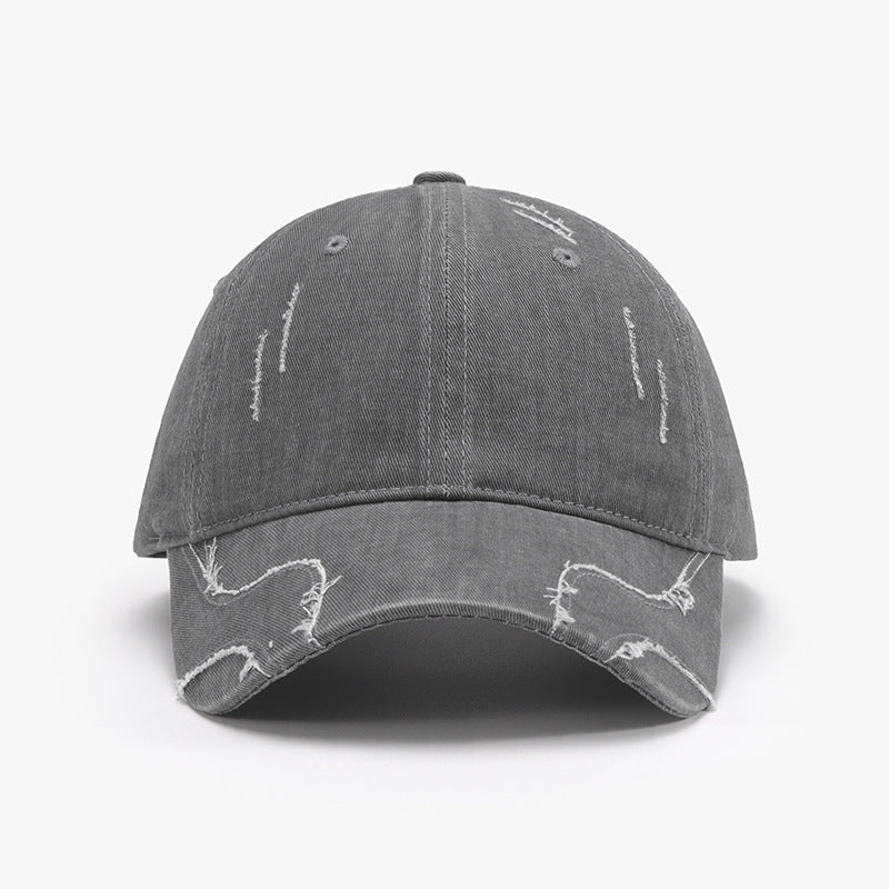 Raw Hem Adjustable Cap - Tippy Jean