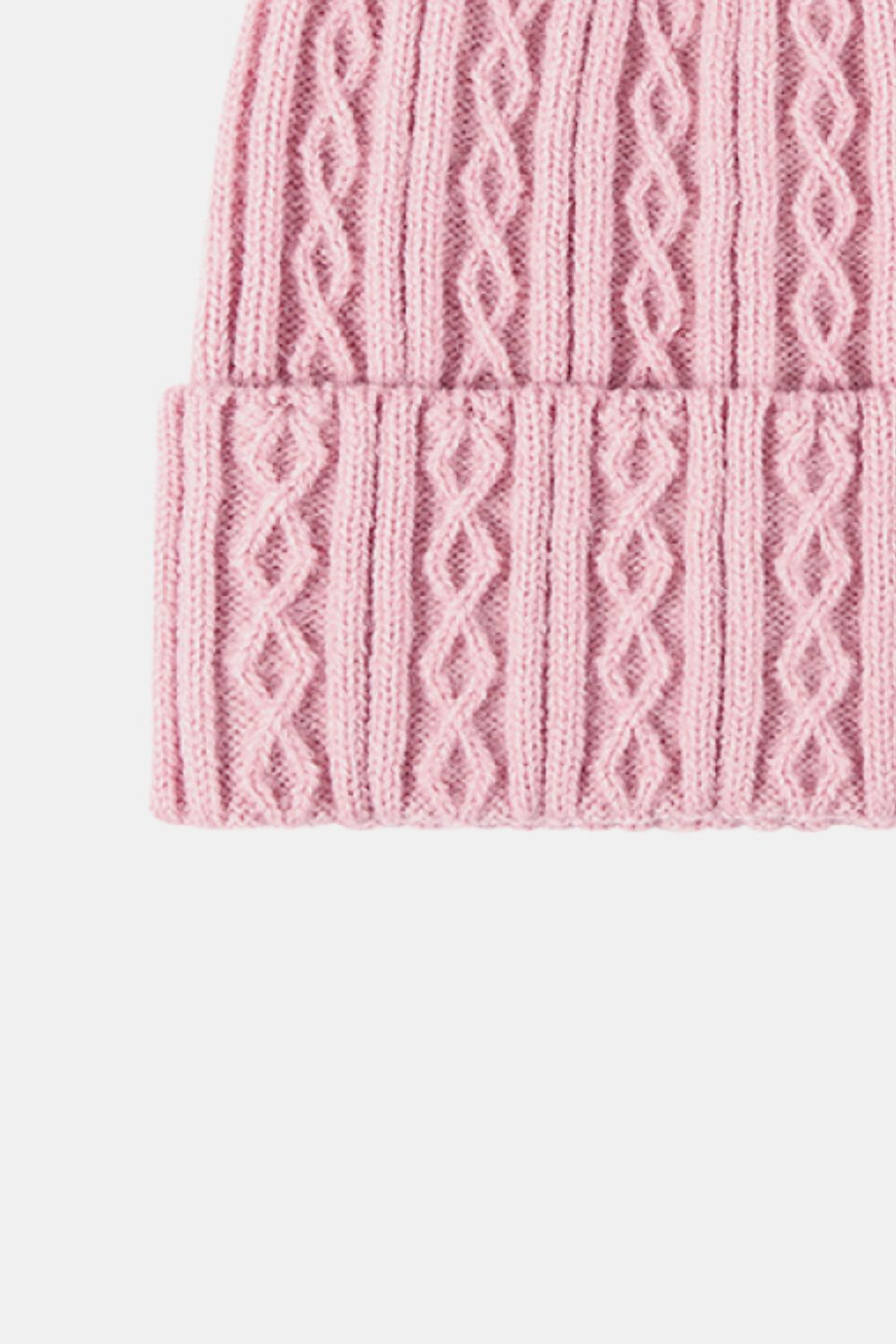 Mixed Knit Cuff Beanie - Tippy Jean