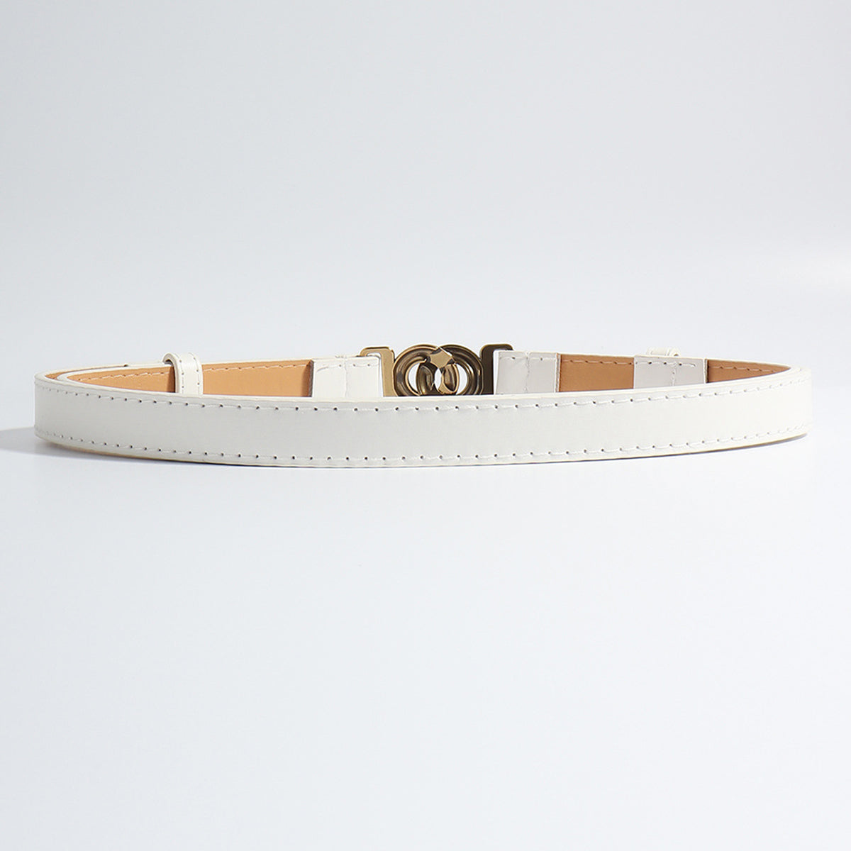 Alloy Buckle PU Belt - Tippy Jean