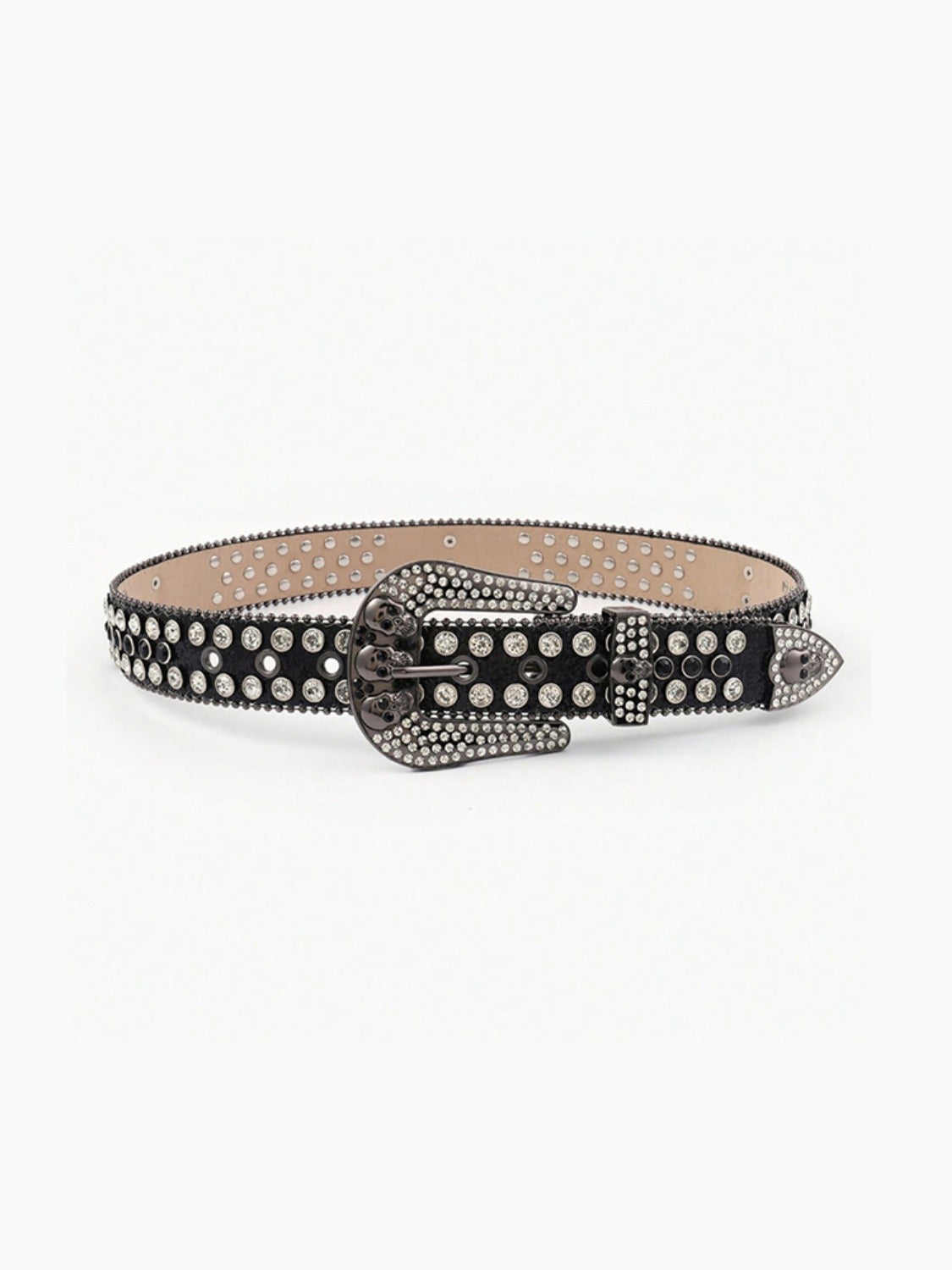 PU Leather Skull Belt - Tippy Jean