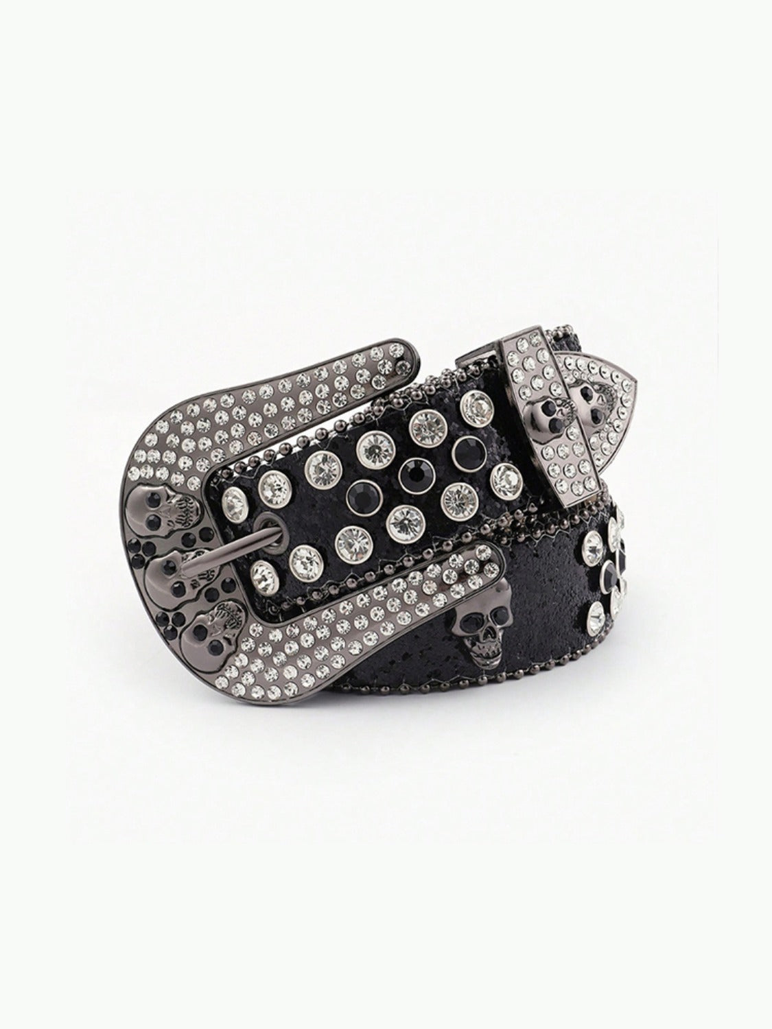 PU Leather Skull Belt - Tippy Jean