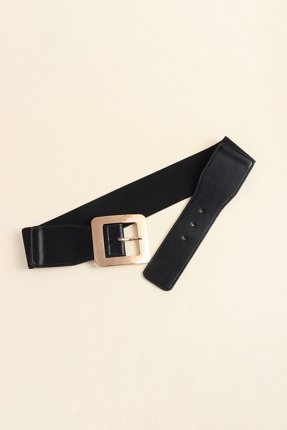 Alloy Buckle PU Leather Belt - Tippy Jean