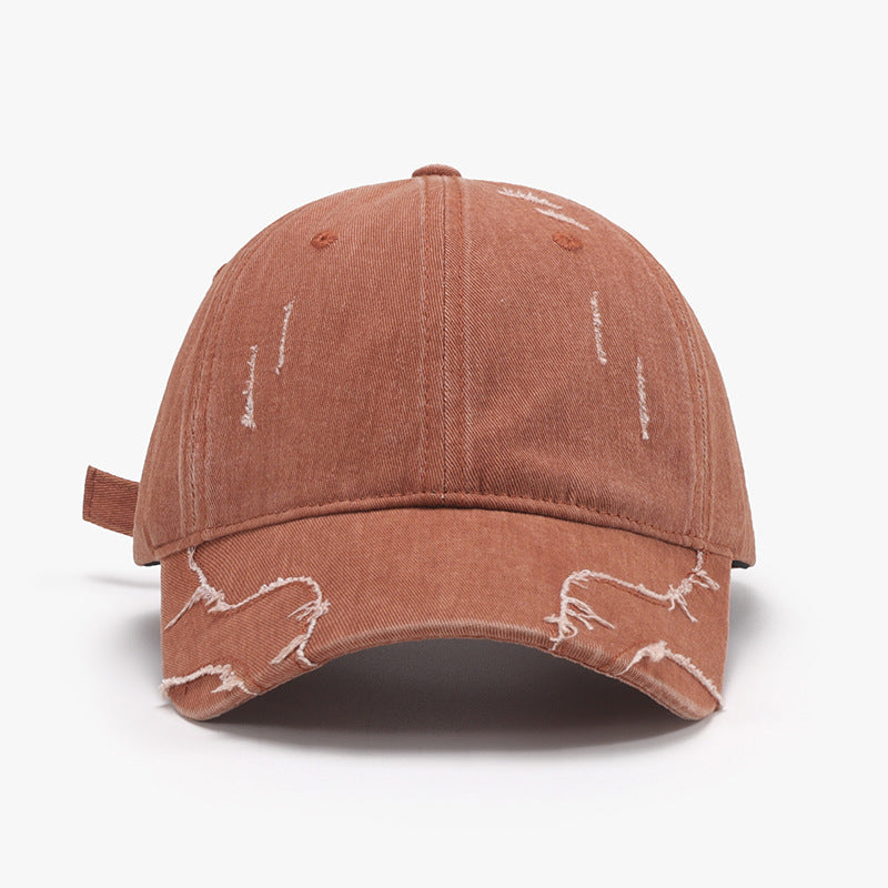 Raw Hem Adjustable Cap - Tippy Jean