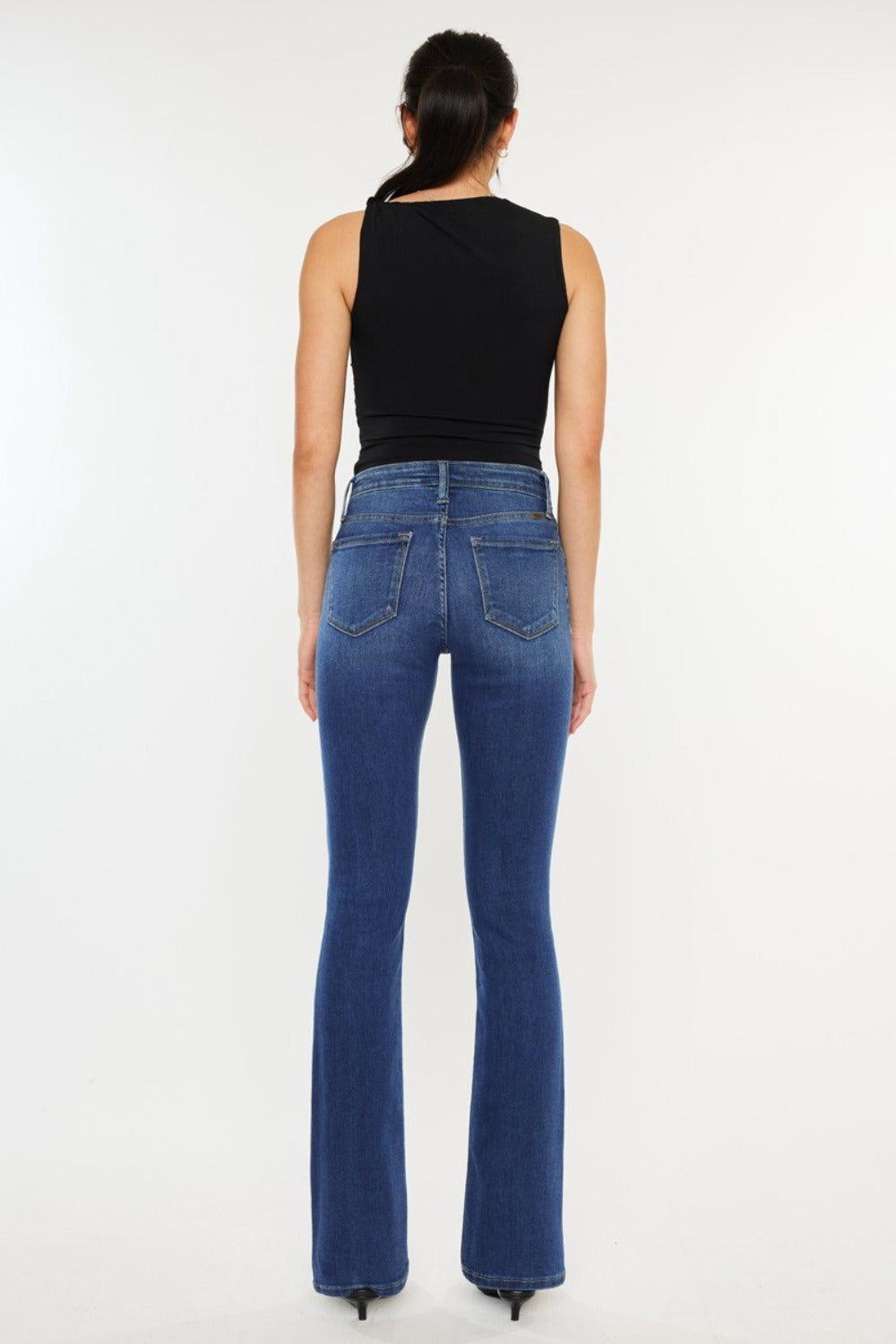 Kancan High Rise Slim Bootcut Jeans - Tippy Jean