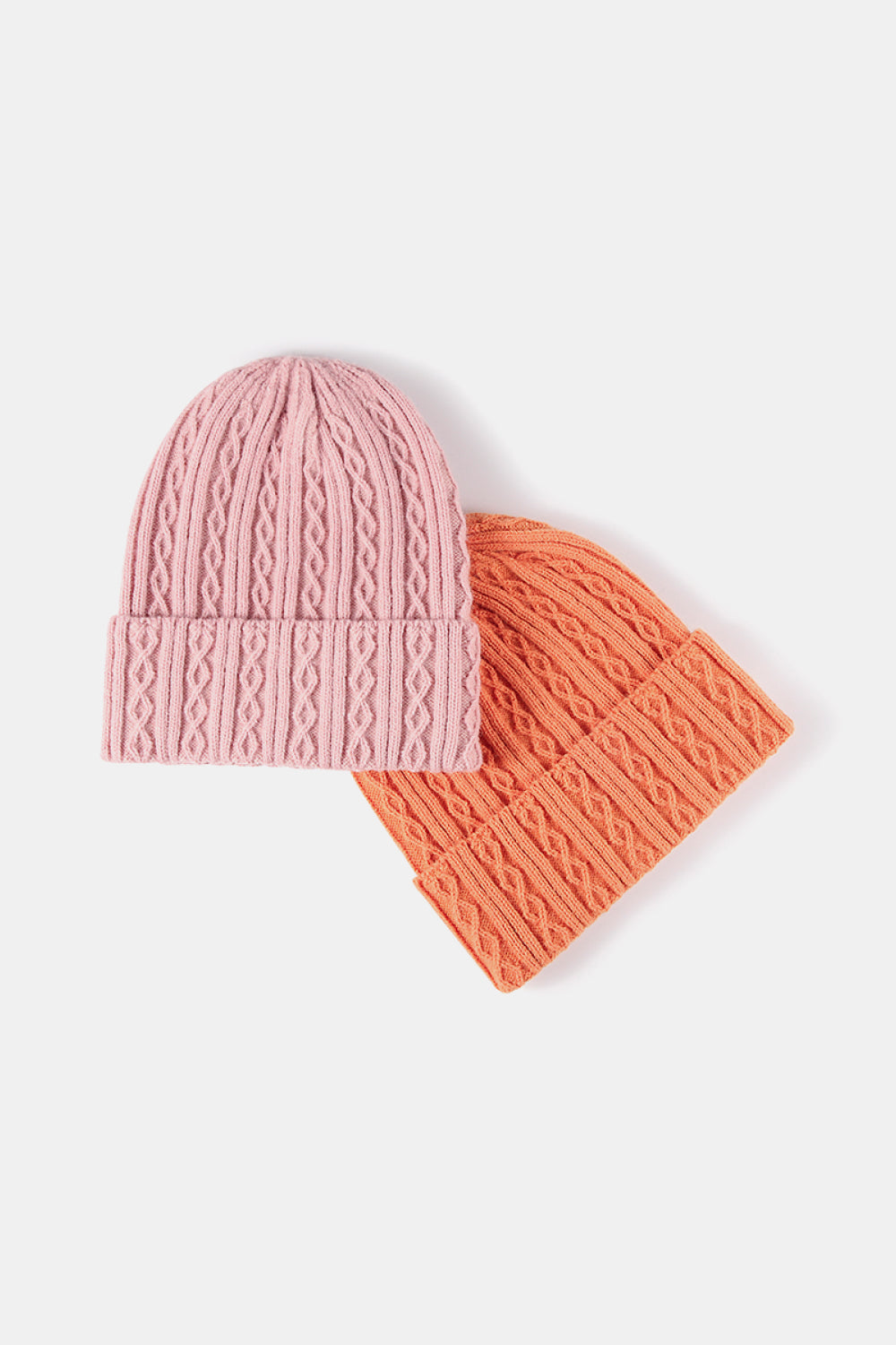 Mixed Knit Cuff Beanie - Tippy Jean